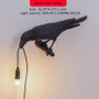 Lucky Bird Wall Lamp LED Lights with Plug Nordic Designer Resin Bedside Night Wall Lights Decoration Desk Table Lamps