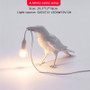 Lucky Bird Wall Lamp LED Lights with Plug Nordic Designer Resin Bedside Night Wall Lights Decoration Desk Table Lamps