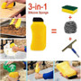 Magic 3 In 1 Silicone Cleaning Sponge