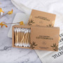 Natural Biodegradable Bamboo and Cotton Ear Swabs