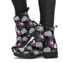 Floral Pattern Boots