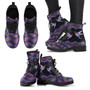 Purple Hummingbird Boots