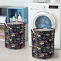 Tropical Flower Laundry Basket