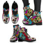 Sugar Skull Handcrafted Boots