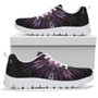 Purple Mandala Handcrafted Sneakers