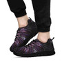 Purple Mandala Handcrafted Sneakers