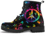 Funky Peace Handcrafted Boots