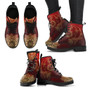 Red Sun Moon Handcrafted Boots