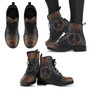 Colorful Peace and Mandala Handcrafted Boots