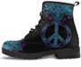 Peace Mandala Handcrafted Boots