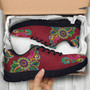 Red Henna Handcrafted Sneakers