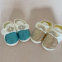 Baby Boy Crown Crystals Shoes and Bow Tie