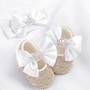 Crown Babydoll Crystals Shoes and Headband