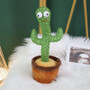 Electrical Dancing Cactus Plush Toy Singing and Dancing