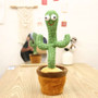 Electrical Dancing Cactus Plush Toy Singing and Dancing