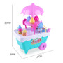 Kids Mini Simulation Ice Cream Trolley Toy