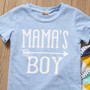 Mama's Boy Tshirt Set