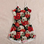 Skull Rose Rompers