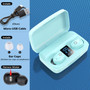 TOPK TWS Bluetooth V5.0 Wireless Headphones Fingerprint Touch Bluetooth earphone 2000mAh Charging Box Sports Waterproof earbuds