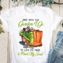 And Into the Garden I Go to Lose My Mind and Find My Soul 2D T-shirt