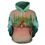 3D Camping Hoodie Not All Who Wander Are Lost Full Size