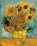 Colorful Flowers Van Gogh Impression - DIY Wall Art