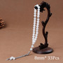 Tasbih Prayer beads - 33 Natural Stone Agates Tassel