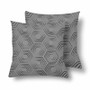 18" x 18" Throw Pillows (2) - Custom Turtle Pattern