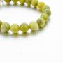 Elephant Bead Bracelet - Natural Green Stone