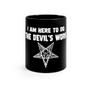 Devil's Work black coffee mug 11oz