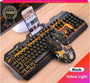 Gaming Mechanical Keyboards and Mouse with RGB LED Backlit