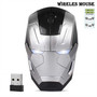 Iron Man Gaming Mouse Button Silent Click 1000/1200/1600 DPI Adjustable