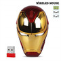Iron Man Gaming Mouse Button Silent Click 1000/1200/1600 DPI Adjustable