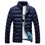 Men's Fashion Collar Parka Jacket