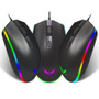 Professional Wired Gaming Mouse 4 Button RGB LED Optical