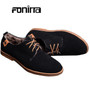 FONIRRA Men's Genuine Leather Casual Shoes