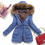 Women's Thick Warm Hooded Parka Coat