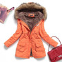 Women's Thick Warm Hooded Parka Coat
