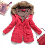 Women's Thick Warm Hooded Parka Coat