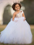 Sequin Flower Girl Dress One Shoulder First Communion Tulle Puffy Kids Wedding Party Dress Child Princess Dress