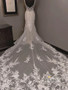 onlybridals  V-NECK LACE APPLIQUES BEADED MERMAID/TRUMPET WEDDING DRESS
