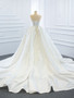 onlybridals 2021 New Arrivals 2 Pieces Pearls Lace Mermaid Wedding Dress With Detachable Chapel Train Vestido