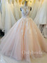 onlybridals Pink lace wedding dress custom princess dress unique tail wedding dress