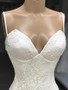 onlybridals Spaghetti Straps Full Lace Appliqued Mermaid Wedding Dress