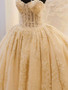 Onlybridals Vintage Embroidery Tulle Princess Ball Gown Wedding Dress Applique Lace Sweetheart Lace Up Court Train Bridal Gowns