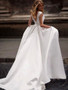 onlybridals Summer satin wedding dress, satin wedding dress, bridal gown