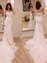 onlybridals Lace Mermaid Bride Dresses Off The Shoulder Hot Sale Wedding Bridal Gowns