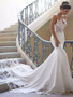 onlybridals Mermaid Wedding Dress Sleeves  Lace Sweetheart Neck Bridal Gown Backless Wedding Gowns