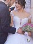 onlybridals Lace Wedding Dress Plus Size long Sleeve Appliques Tulle White vestidos de novia