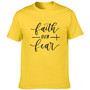Jesus Faith Over Fear T-Shirt | Heavens Apparel